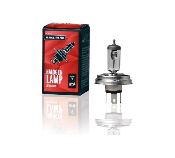 Галогенная лампа StartVOLT H4 24V, 75/70W, P43T VL-H4-14
