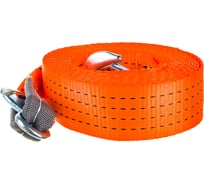 Буксировочный трос АвтоDело крюк-крюк лента 5 м 7.5 т 44508 14669