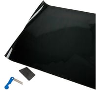 Тонировочная пленка MEGAPOWER Ultra Super Dark Black 2.0 %, 50x300 см M-SRCBK-011
