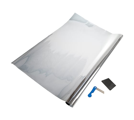 Тонировочная пленка MEGAPOWER Light Silver 5.0 %, 75x300 см M-SBK-252