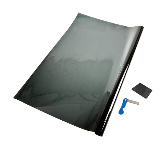 Тонировочная пленка MEGAPOWER Super Dark Black 5.9 %, 75x300 см M-BK-052