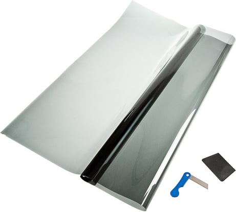 Тонировочная пленка MEGAPOWER Light Black 37.0 %, 75x300 см M-BK-352