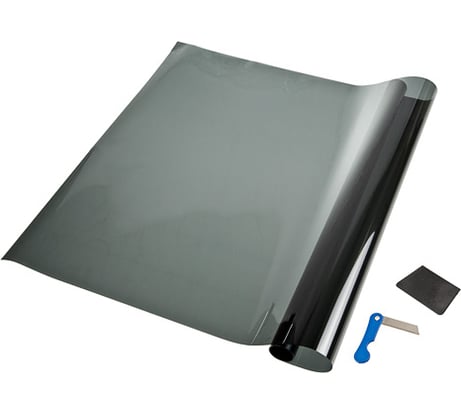 Тонировочная пленка MEGAPOWER Dark Black 14.7 %, 50x300 см M-BK-151