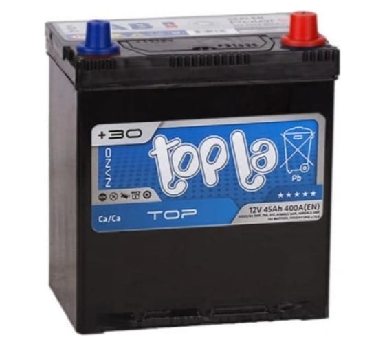 Автомобильный аккумулятор TAB Topla top 6ст-45.0 яп ст/тонк.кл.с переходн. 118845 1