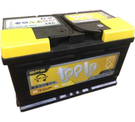 Автомобильный аккумулятор TAB Topla efb stop-go 6ст-80.0 112080