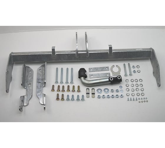 Полностью оцинкованный фаркоп Galia для Mitsubishi Pajero IV 2007-2020, Pajero III 2000-2007 тип шара A M082A