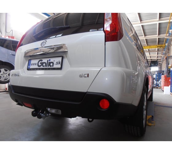 Полностью оцинкованный фаркоп Galia для Nissan X-Trail 2007-2014 тип шара A N050A
