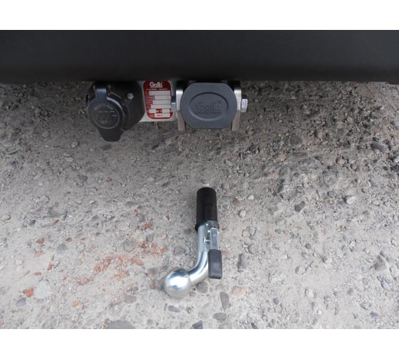 Оцинкованный фаркоп Galia для Renault Master 2010-, Opel Movano B 2010-2021, Nissan NV400 2011-2021, Nissan Interstar 2022- фургон без ступеньки, передний привод O060A