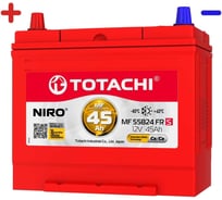 Аккумуляторная батарея Totachi NIRO MF 45 RS 55B24 FR 90145