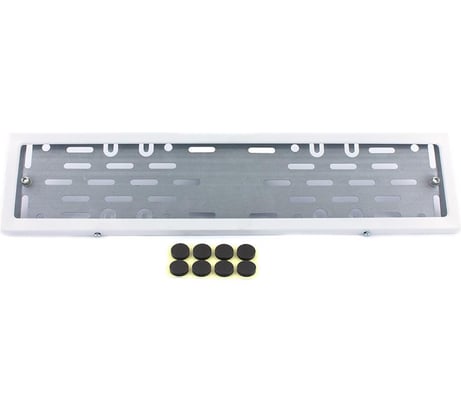 Металлическая рамка номерного знака с металлическим адаптером в сборе DolleX SPL-24