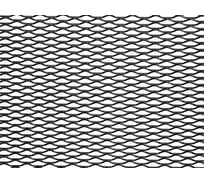Облицовка радиатора DolleX алюминий, 120 х 30 см, черная, ячейки 15 х 4,5мм DKS-131