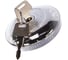 Пробка бензобака ГАЗ с ключом, хром DolleX KTB-021 2