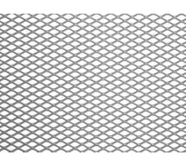 Облицовка радиатора DolleX алюминий, 120 х 30 см, серебро, ячейки 10 х 5,5мм DKS-135