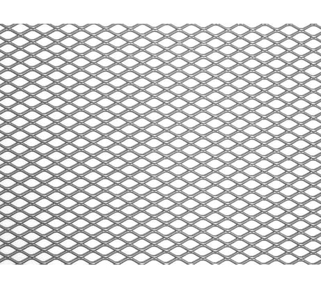 Облицовка радиатора DolleX алюминий, 120 х 30 см, серебро, ячейки 10 х 5,5мм DKS-135