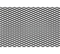 Облицовка радиатора DolleX алюминий, 120 х 20 см, черная, ячейки 15 х 6,5мм сомбреро DKS-126