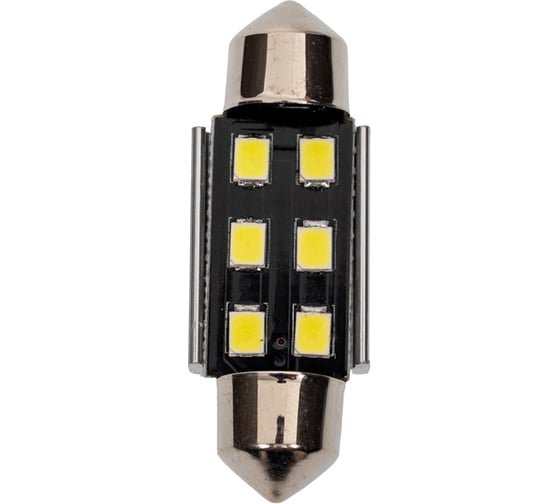 Светодиодная лампа VOLTON T11 SV 8.5 12V, 8SMD 36mm CANBUS 5050 блис. 2 шт. VLTC042W