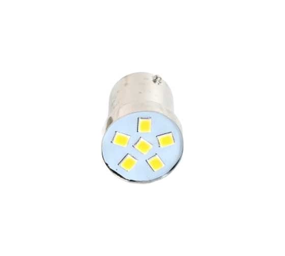 Светодиодная лампа VOLTON T15 (BA15S) 24V, 21W 3 LED поворотника задних фонарей белый VLT-C008-24W 1