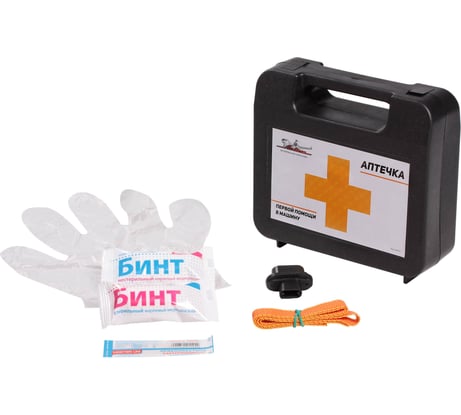 Аптечка первой помощи в машину Airline пластиковый футляр AM-05