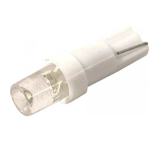 Светодиодная лампа VOLTON Т5 (W2.0x4.6d) 12V, 1,2W 1 LED комбинации приборов белый VLT C001W 1