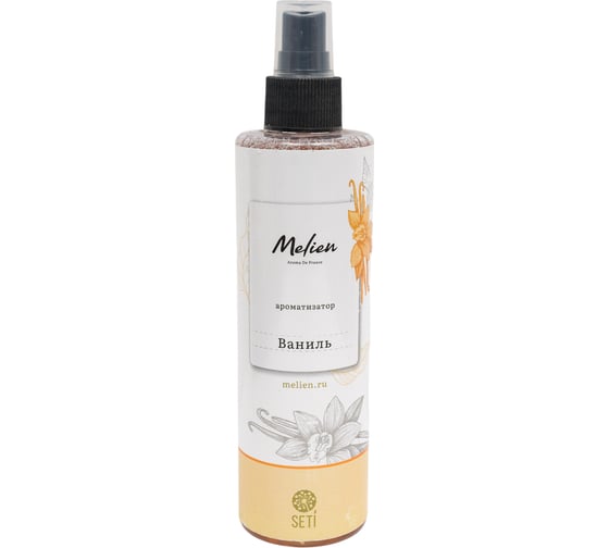 Ароматизированая вода Melien Vanilla с кнопочным распылителем, 250 мл MM0173FWP
