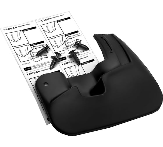 Передние брызговики JEEP Compass, 2011- 2 шт. FROSCH BI.JE.24.07.F13