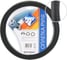Оплетка рулевого колеса Nova Bright M, экокожа, черная перфорированная 48322 1