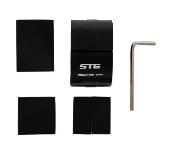 Держатель телефона STG B-755S, алюминий, черный Х108395