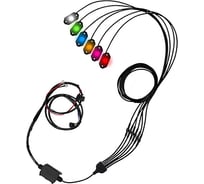 Светодиодная оптика Aurora alo-y1-2-rgb-d6 ip68 3wх6=18w 9863