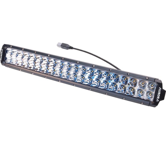 Светодиодная оптика балка Aurora alo-d5d1-20c 200w 7014lm 9v-36v ip68 комбинированный свет 19031 1