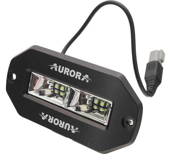 Светодиодная врезная фара Aurora alo-el-4-e13t 9v-36v 40w рабочий свет 0026 1