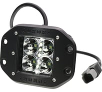 Светодиодная врезная фара Aurora alo-e-2-p4t 9v-36v 3200lm 40w 2.7a дальний свет (белый свет) 14968