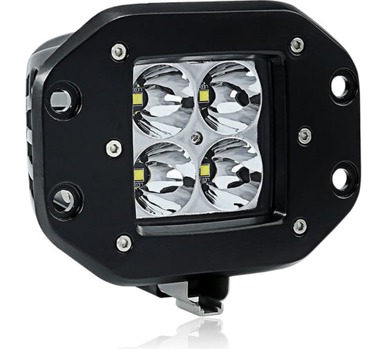 Светодиодная врезная фара Aurora alo-e-2-p4t 9v-36v 3200lm 40w 2.7a дальний свет (белый свет) 14968