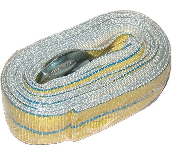 Буксировочный трос DolleX 3.5 т, 5 м, 2 крюка TB-035 1
