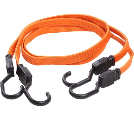 Набор эластичных ремней Airline 2 шт, 100 см, 20 мм, пластиковые крючки AS-R-09