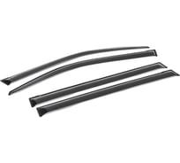 Дефлекторы окон AutoFlex для Lexus LX 2008-/Toyota Land Cruiser 200 2007-, акрил, 4 шт., 857002