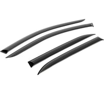 Дефлекторы окон AutoFlex для Renault Logan II седан 2014-, поликарбонат, 4 шт., 847103