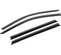 Дефлекторы окон AutoFlex для Lada Lada Kalina I,II универсал 2004-, поликарбонат, 4 шт., 860104