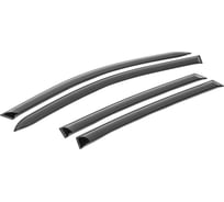 Дефлекторы окон AutoFlex для Nissan Terrano 2014-, поликарбонат, 4 шт., 841102