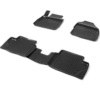 Коврик салона AutoFlex для Ford Fiesta VI 2008-2015, полиуретан, с крепежом, 4 шт., 99018005001