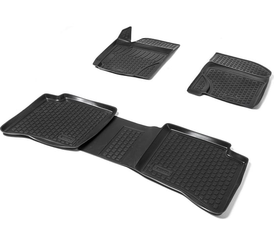 Коврик салона AutoFlex для Geely MK 2008-2015, полиуретан, с перемычкой, 4 шт., 99019006001 1