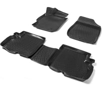 Коврик салона AutoFlex для Nissan Almera G15 2013-2018, полиуретан, 4 шт., 99041001001