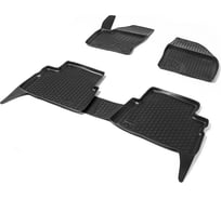 Коврик салона AutoFlex для Ford Kuga I 2008-2012, полиуретан, с перемычкой, 4 шт., 99018008001