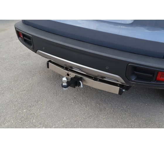 ТСУ PT Group съемный квадрат, с нержавеющей накладкой, HAVAL Dargo 2022- HVR-22-991124.00
