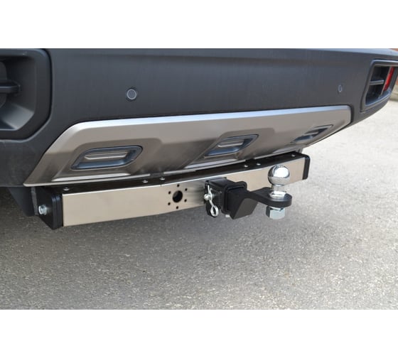 ТСУ PT Group съемный квадрат, с нержавеющей накладкой, HAVAL Dargo 2022- HVR-22-991124.00