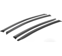 Дефлекторы окон AutoFlex для Kia Cerato седан 2013-, акрил, 4 шт., 828003