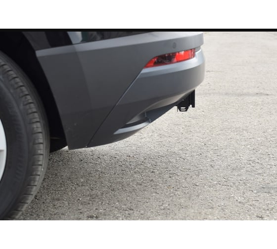 ТСУ PT Group съемный квадрат, горячая оцинковка, Volkswagen Tiguan 2008-, ŠKODA Kodiaq 2017-, ŠKODA KAROQ 2020-, SKQ-17-991122.00GZN