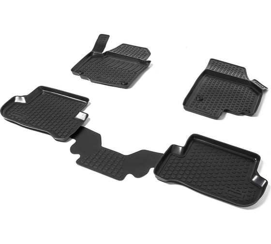 Коврик салона AutoFlex для Skoda Yeti 2009-2018, полиуретан, с крепежом, 5 шт., 99051008001