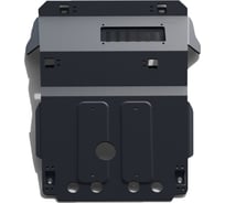 Защита картера АвтоБРОНЯ для Toyota LC 120 Prado 2002-2009, st 2mm, штатный крепеж, 1.05731.1