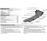 Защита картера АвтоБРОНЯ для Ford Explorer 2006-2011, с крепежом, 111.01819.1 2