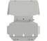 Защита для картера sheriff cadillac escalade 2014-2021, 6.2 ат, chevrolet tahoe 2014-2021, 6,2at4wd гибкий алюминий 5 мм 2835 V3 1